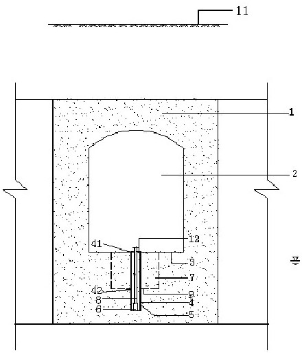 Pump room construction method and pump room construction dewatering system in tunnel communication channel