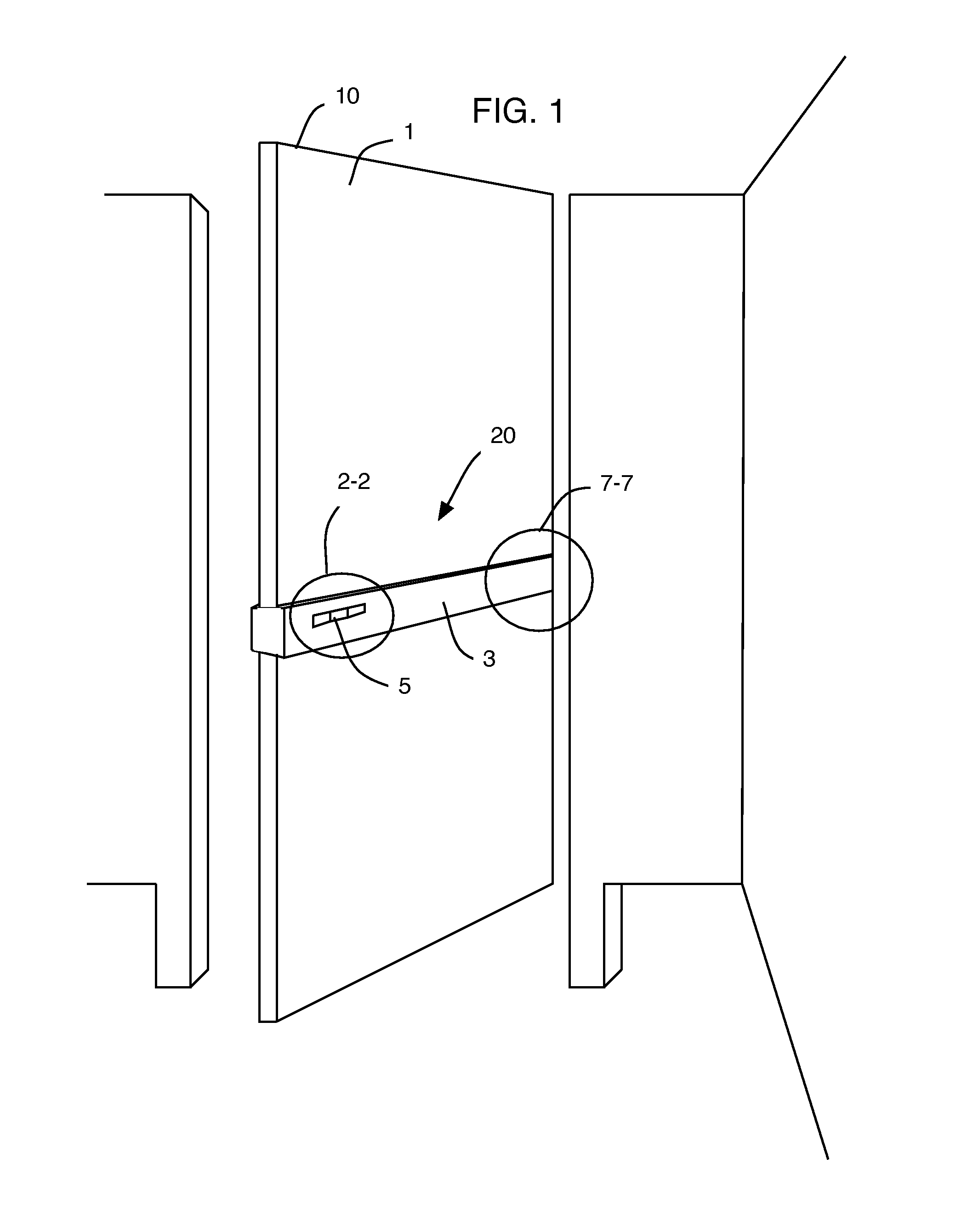 Automated Bathroom-stall Door