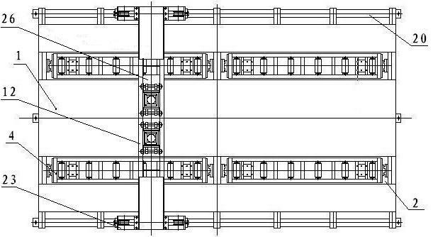 Welding process equipment for self-discharging mining carriage floor