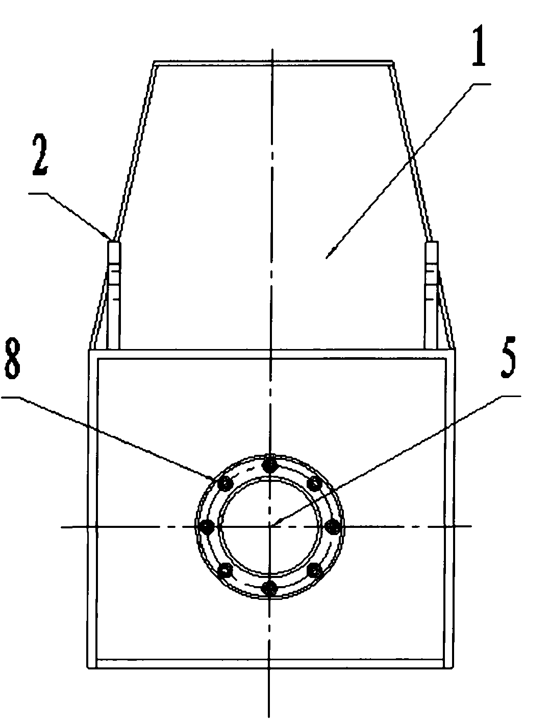 Electric box turnover device