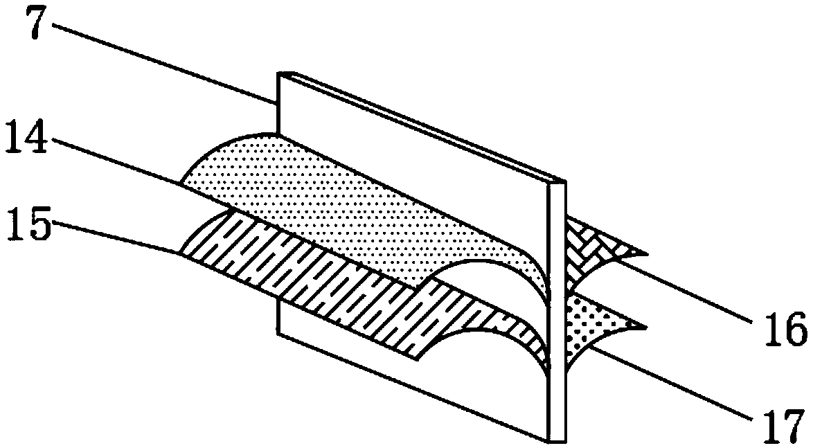 Noninvasive breathing mask fixing assembly