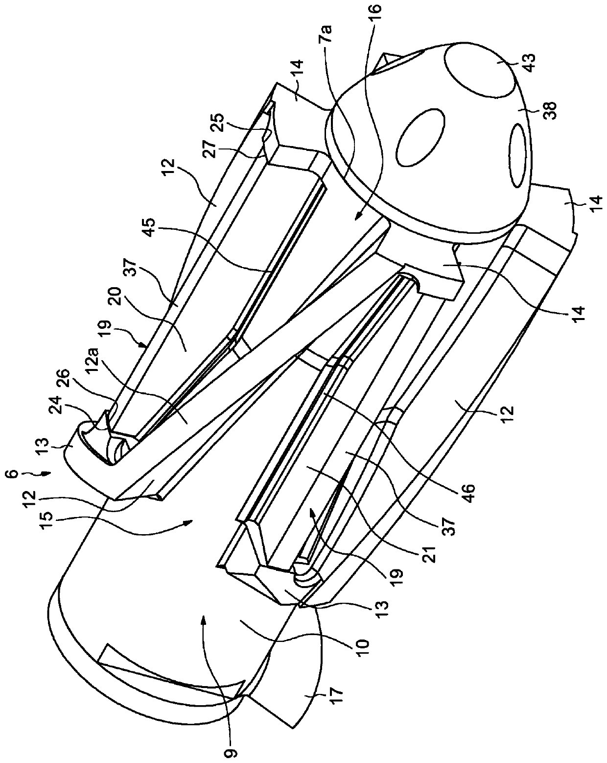 Torpedo for extruder