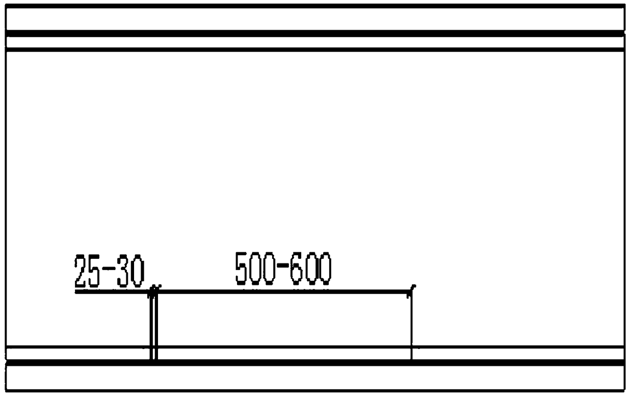 T-shaped double arc welding backing process for medium-thickness plate