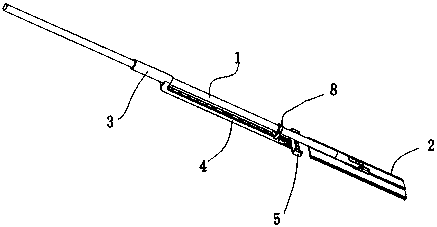 Deformable self-extruding horizontal mop