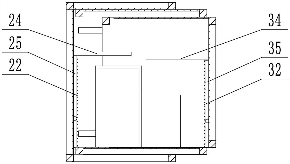 Container mobile house with expandable space