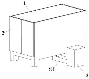 A high and low voltage prefabricated substation