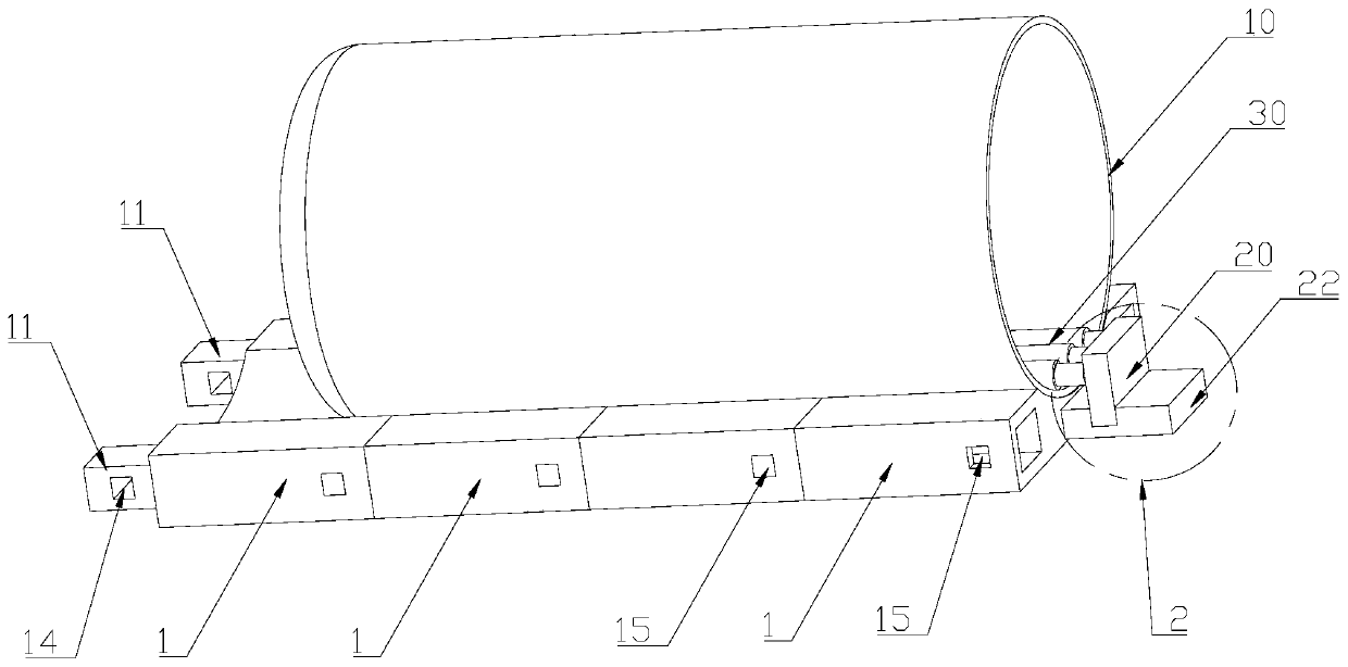 Propelling device of shield tunneling machine