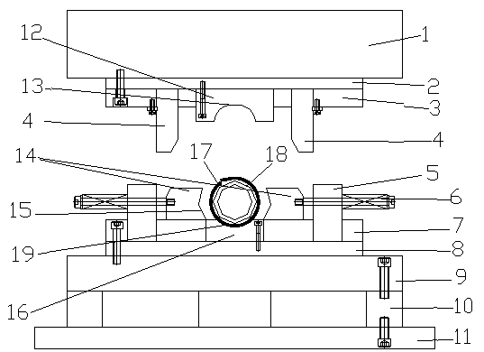 Device for automatically correcting circular degree