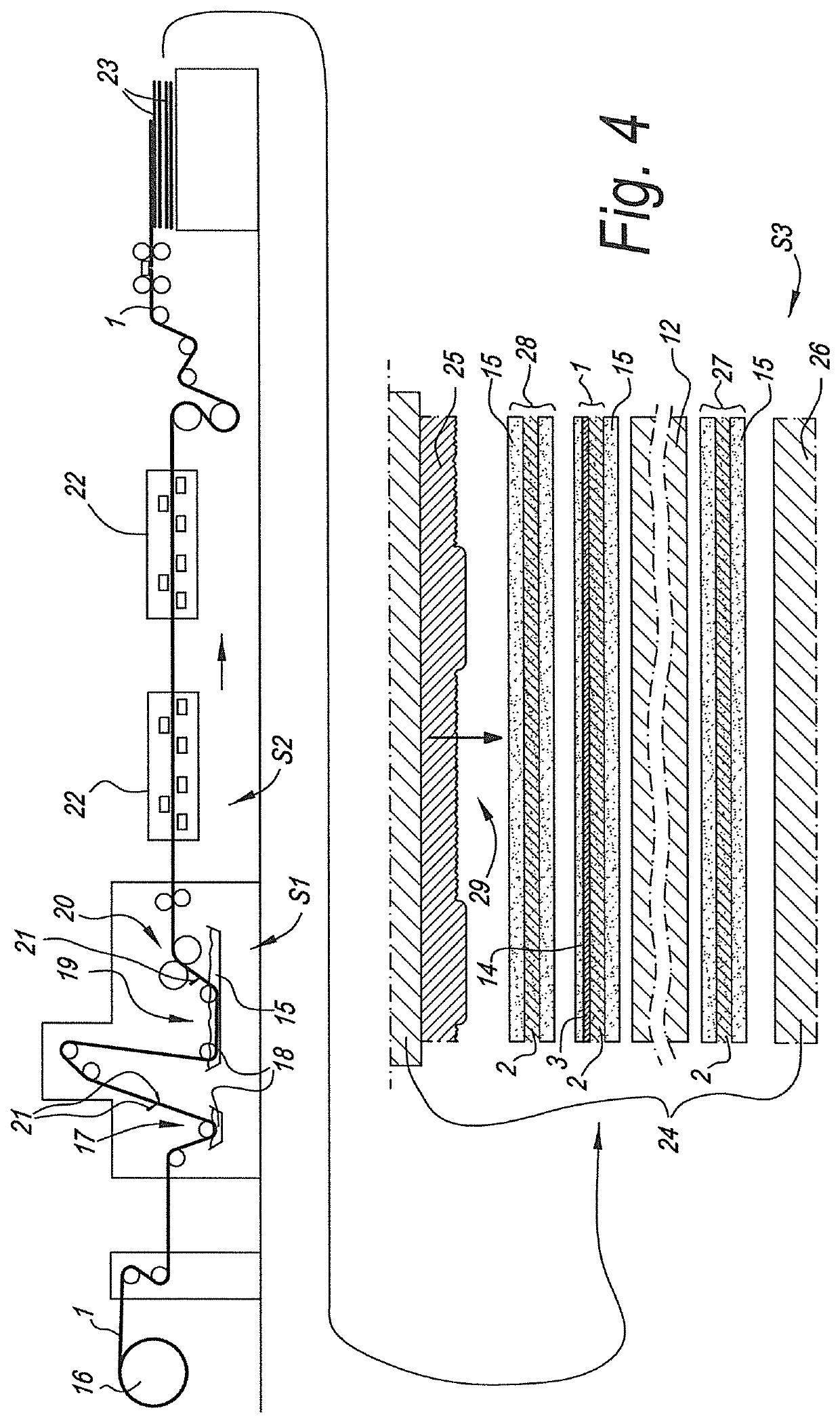 Method for manufacturing inkjet printable paper or foil for use as a decor paper or foil