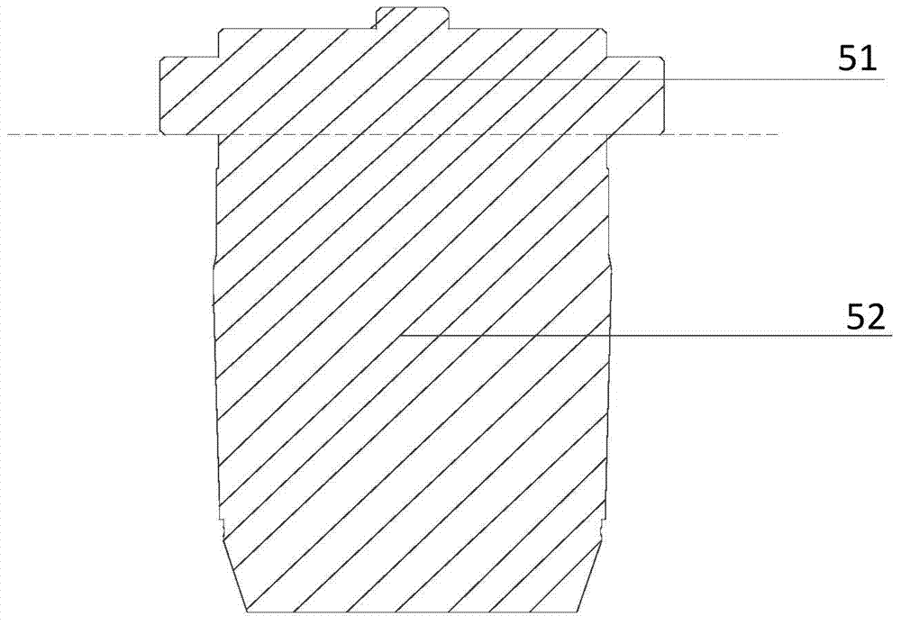 Ultrahigh-voltage direct-current sleeve joint