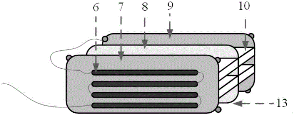 Traction transformer layered oilpaper insulation dielectric response experiment system