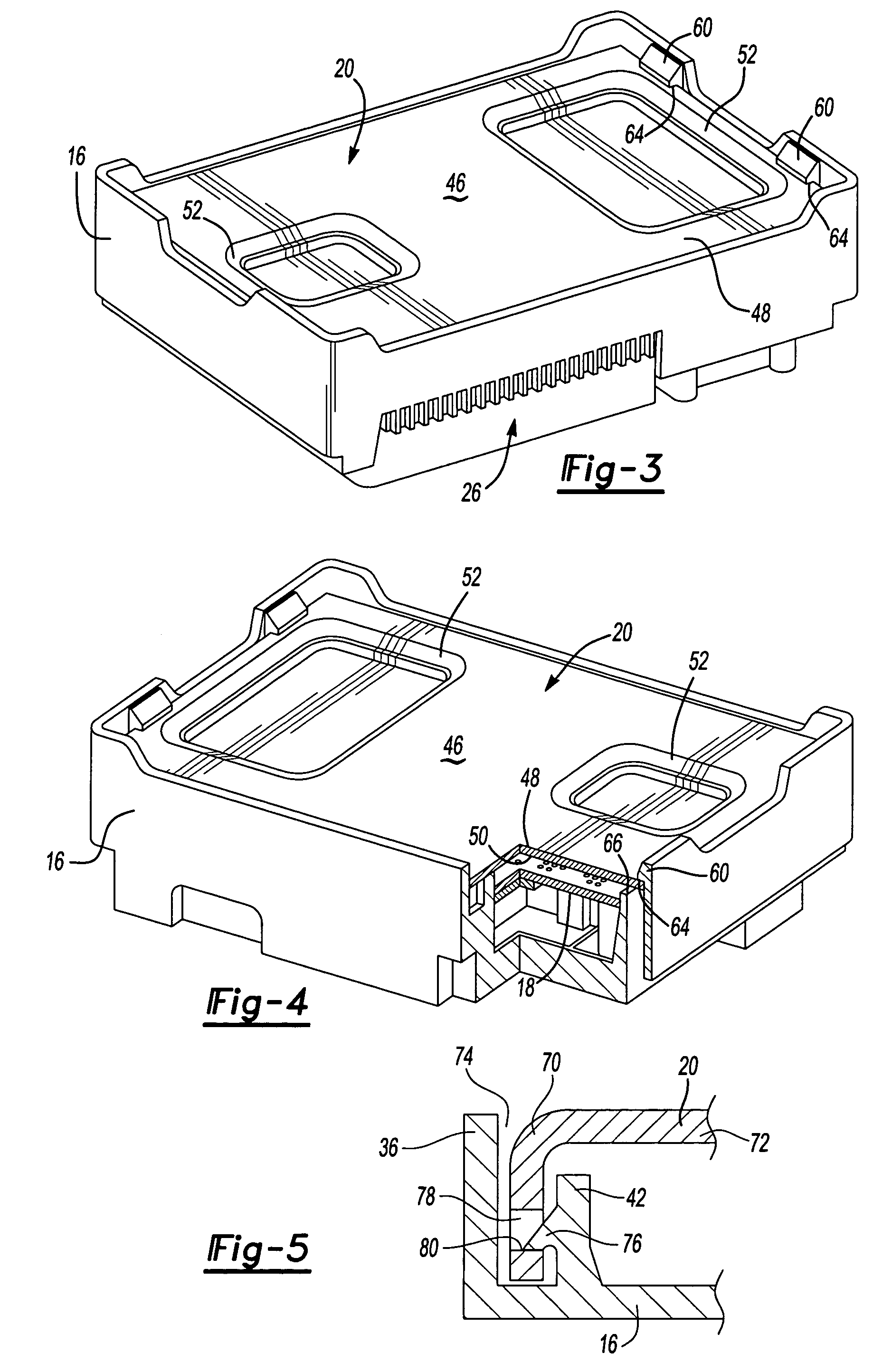 Automotive control module housing