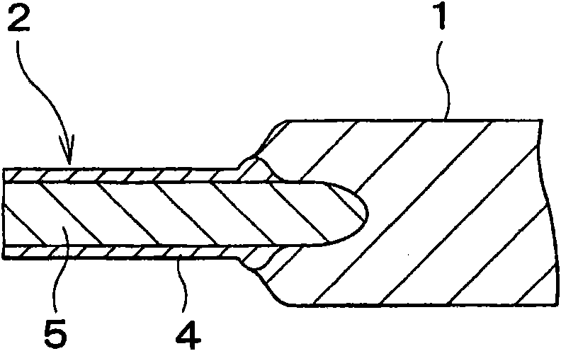 Method for producing terminal for electronic component, and terminal for electronic component produced by the production method