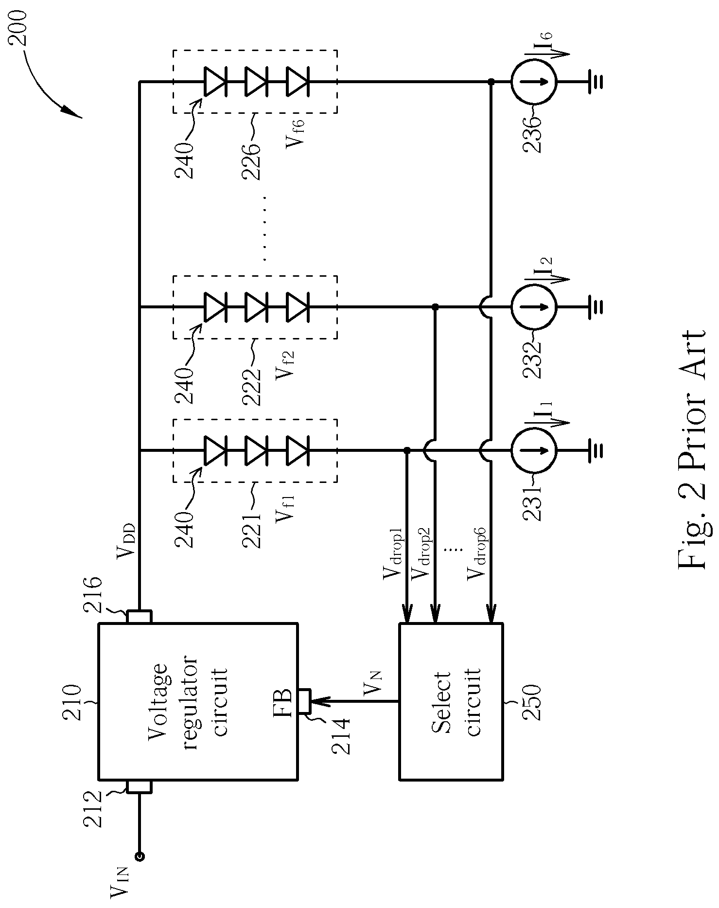 Driving circuit and related driving method for providing feedback control and open-circuit protection