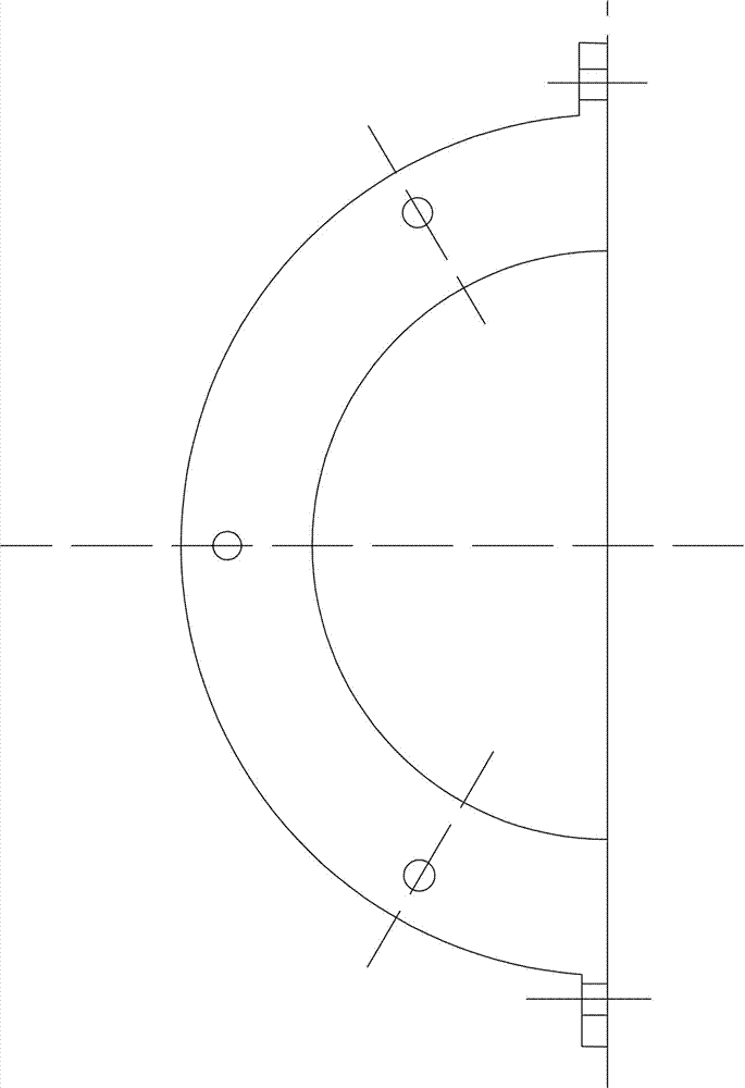 Water-cooled TIG welding rotating arc sensor