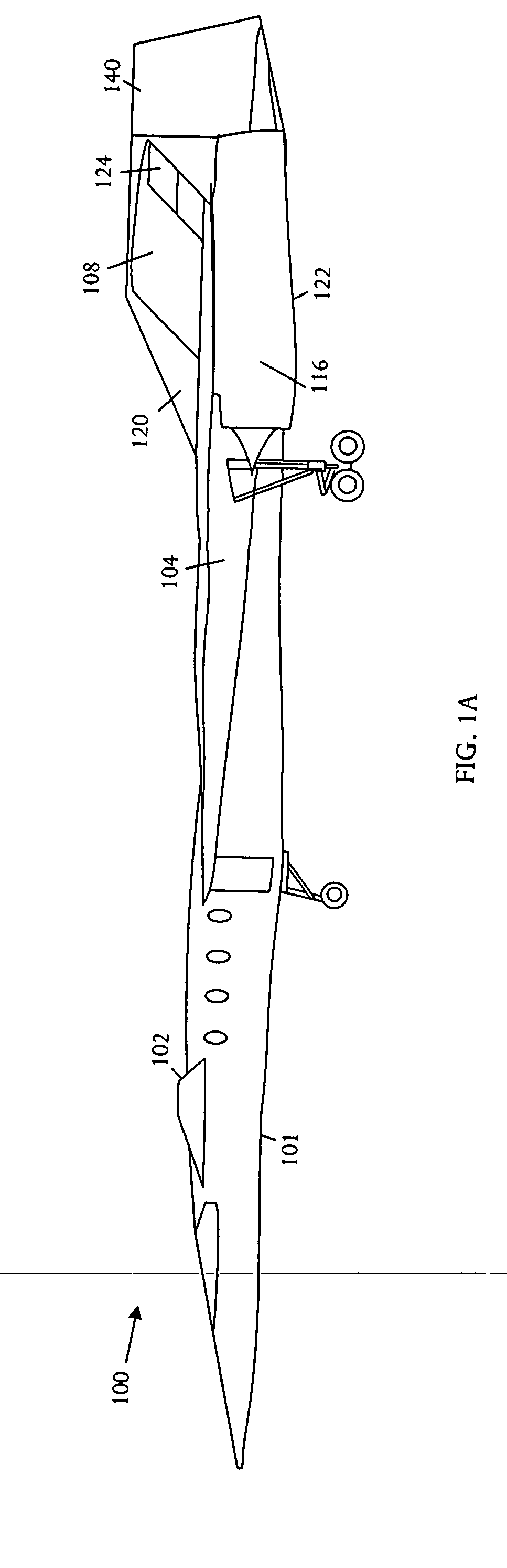 Canard position and dihedral for boom reduction and pitch/directional control