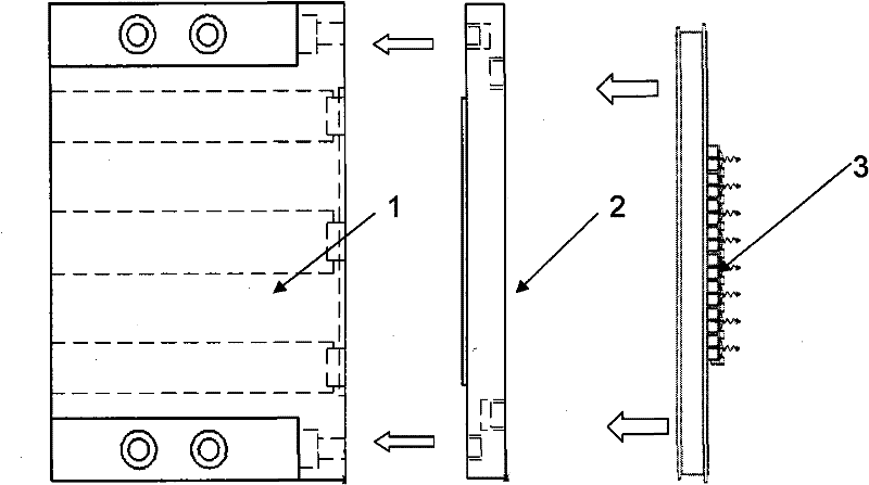 High-power laser diode heat sink