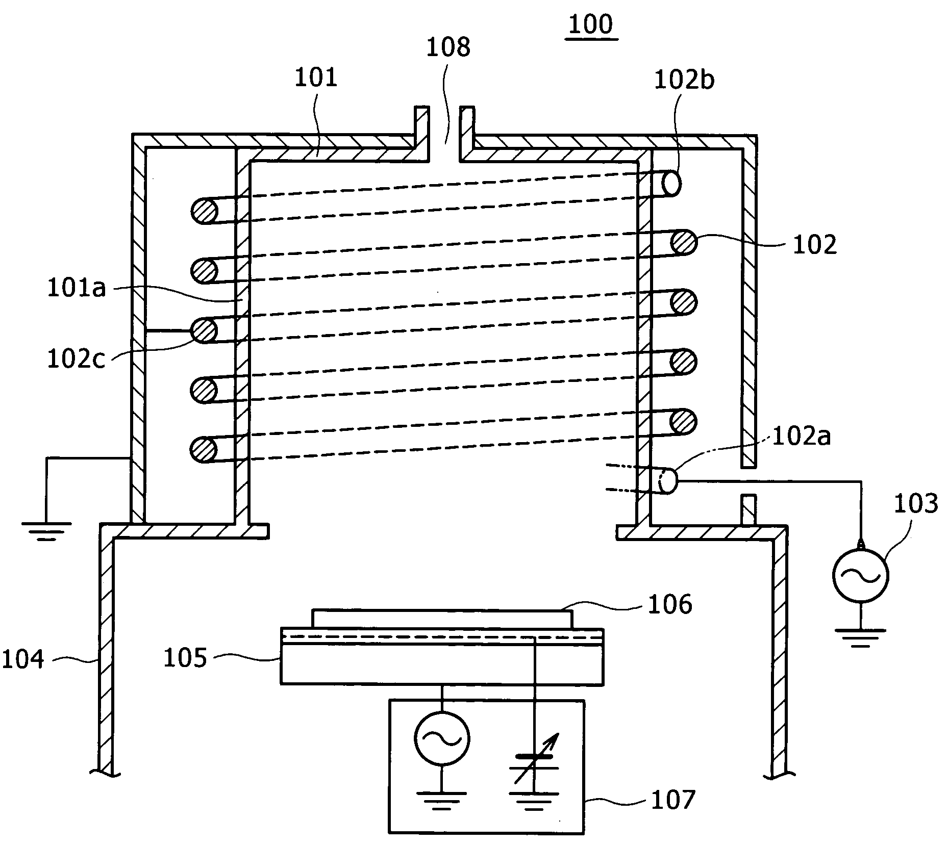 Apparatus and method for plasma processing