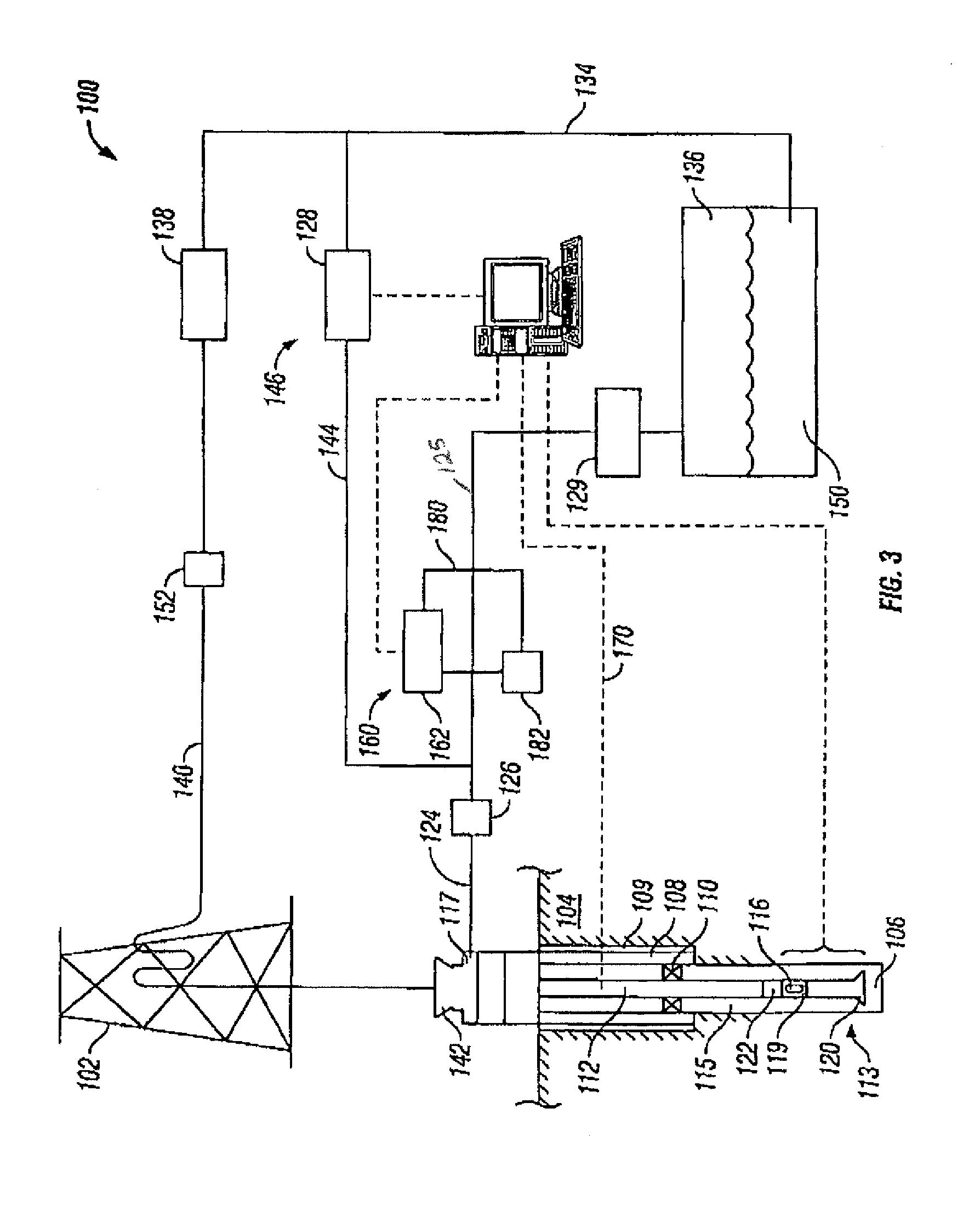 Method and apparatus for controlling bottom hole pressure in a subterranean formation during rig pump operation