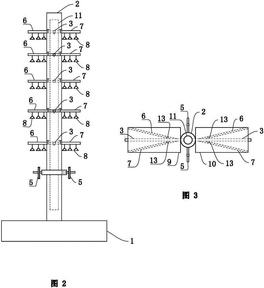 Seedling nursing device for saline-alkali soil