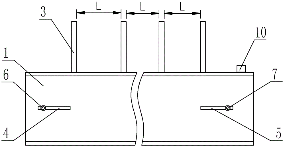 Method and frames for taking out broken rolls of upper working roll