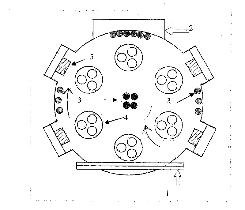 PVD chromium based ceramic composite coating piston ring and method for producing the same