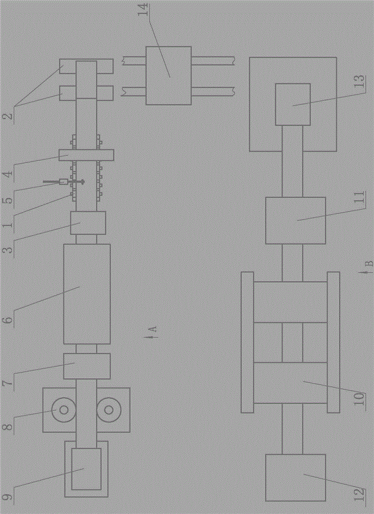 Applicable to the device and method for improving the yield of welding leaders for double-stand cold rolling mills