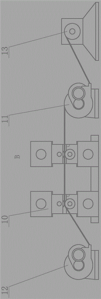 Applicable to the device and method for improving the yield of welding leaders for double-stand cold rolling mills