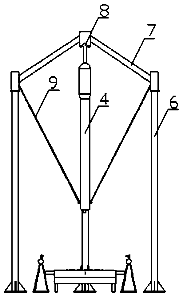 Multi-nozzle rocket jet test system