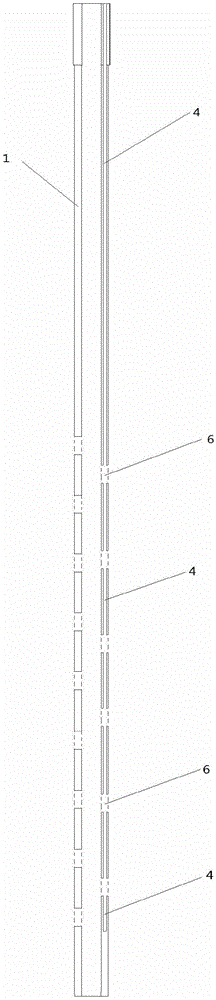 Drainage tube easy to fix