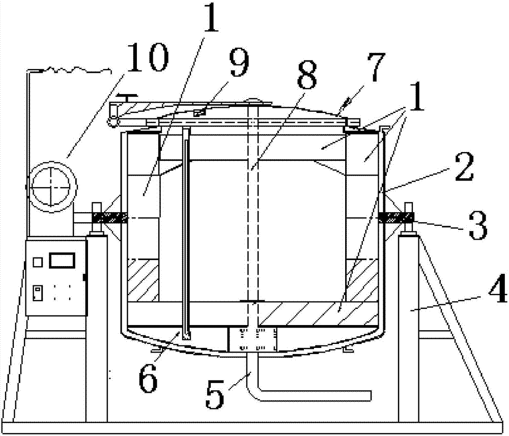 Liquor fermentation device