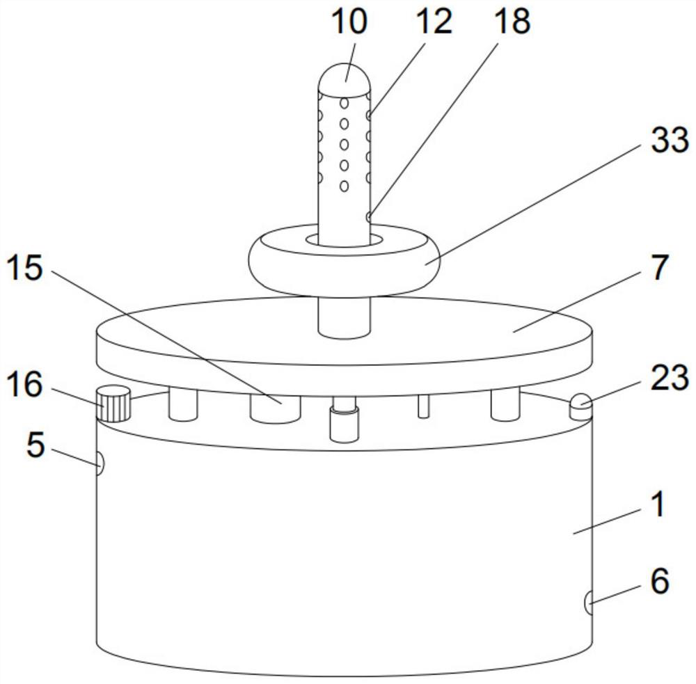 Cleaning device for urological anorectal surgery care