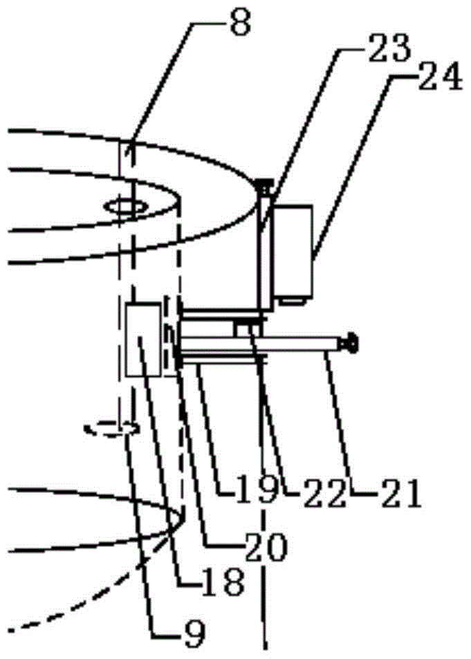 Mixing and gluing device with controllable temperature and integrated chromaticity detection