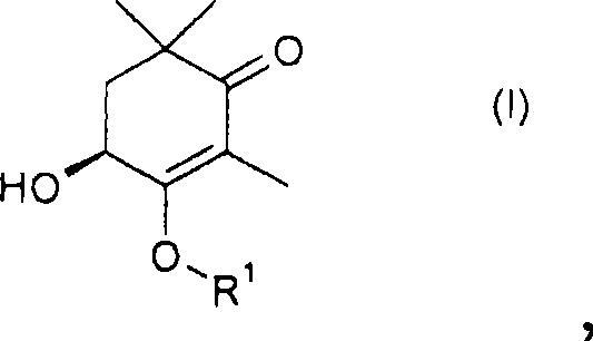 Method for the production of (4s)-3, 4-dihydroxy-2,6, 6-trimethyl-cyclohex-2-enone and derivatives thereof