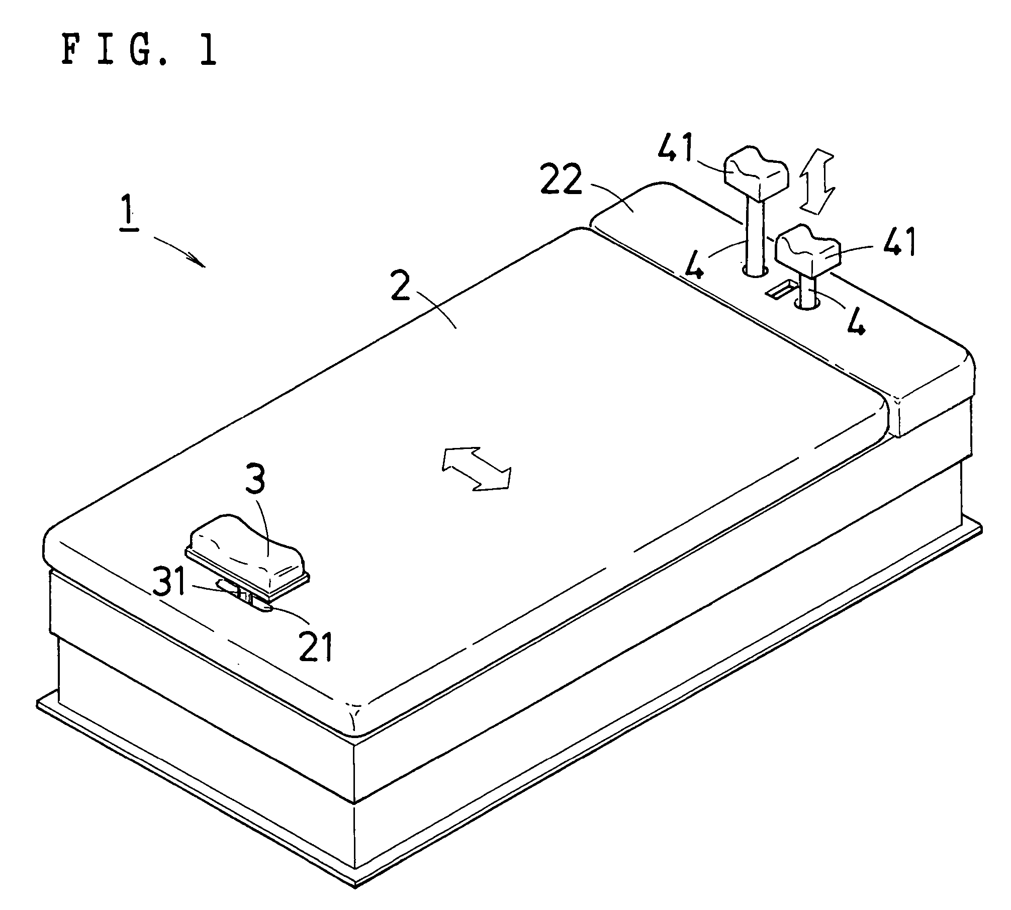 Bed-shaped exerciser