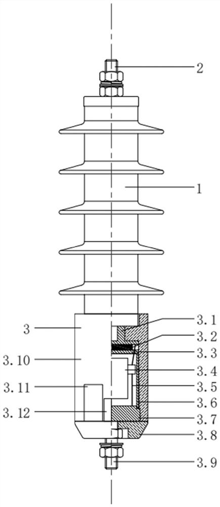 Zinc oxide intelligent lightning arrester