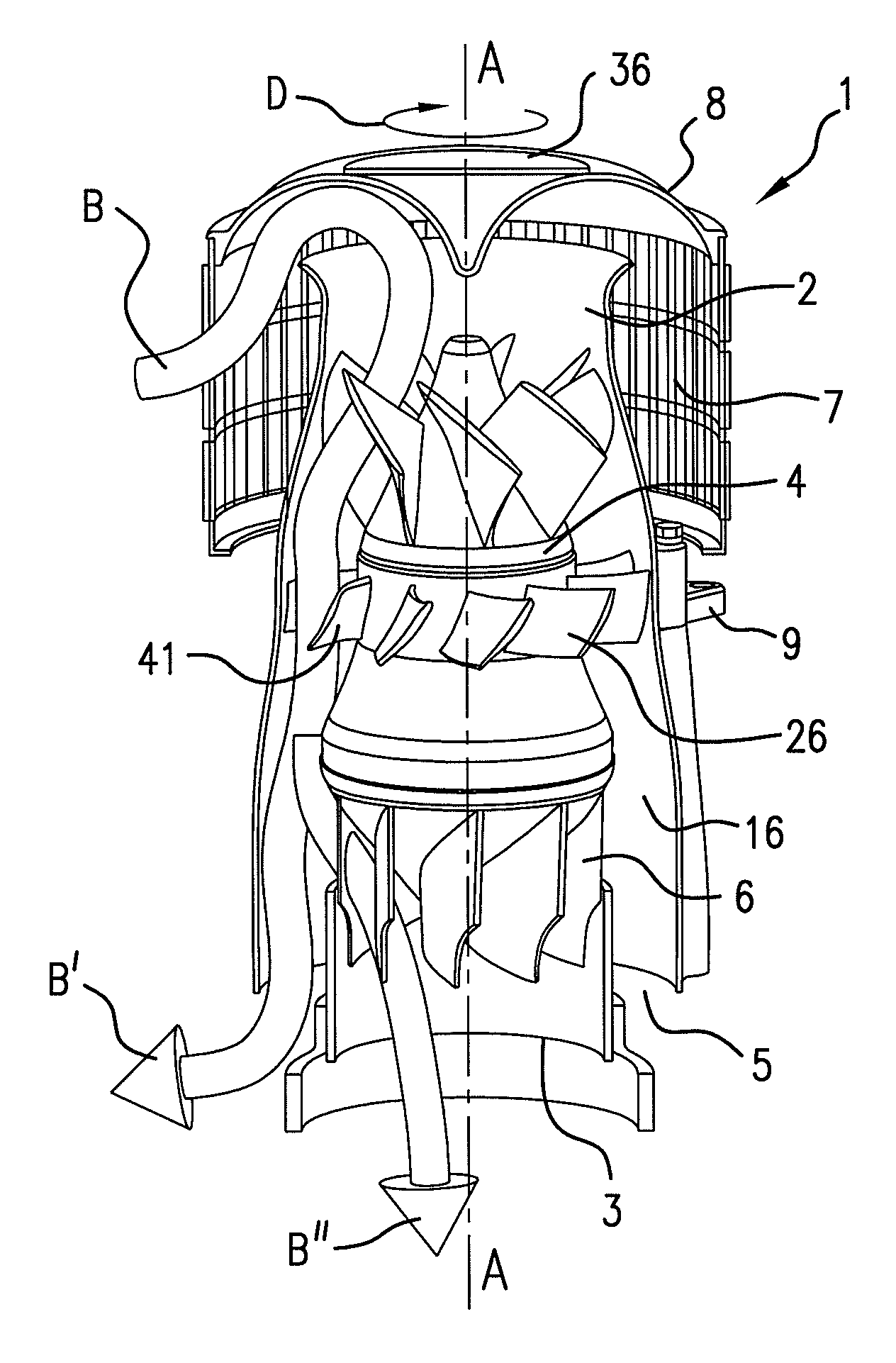 Powered air cleaning system and air cleaning method