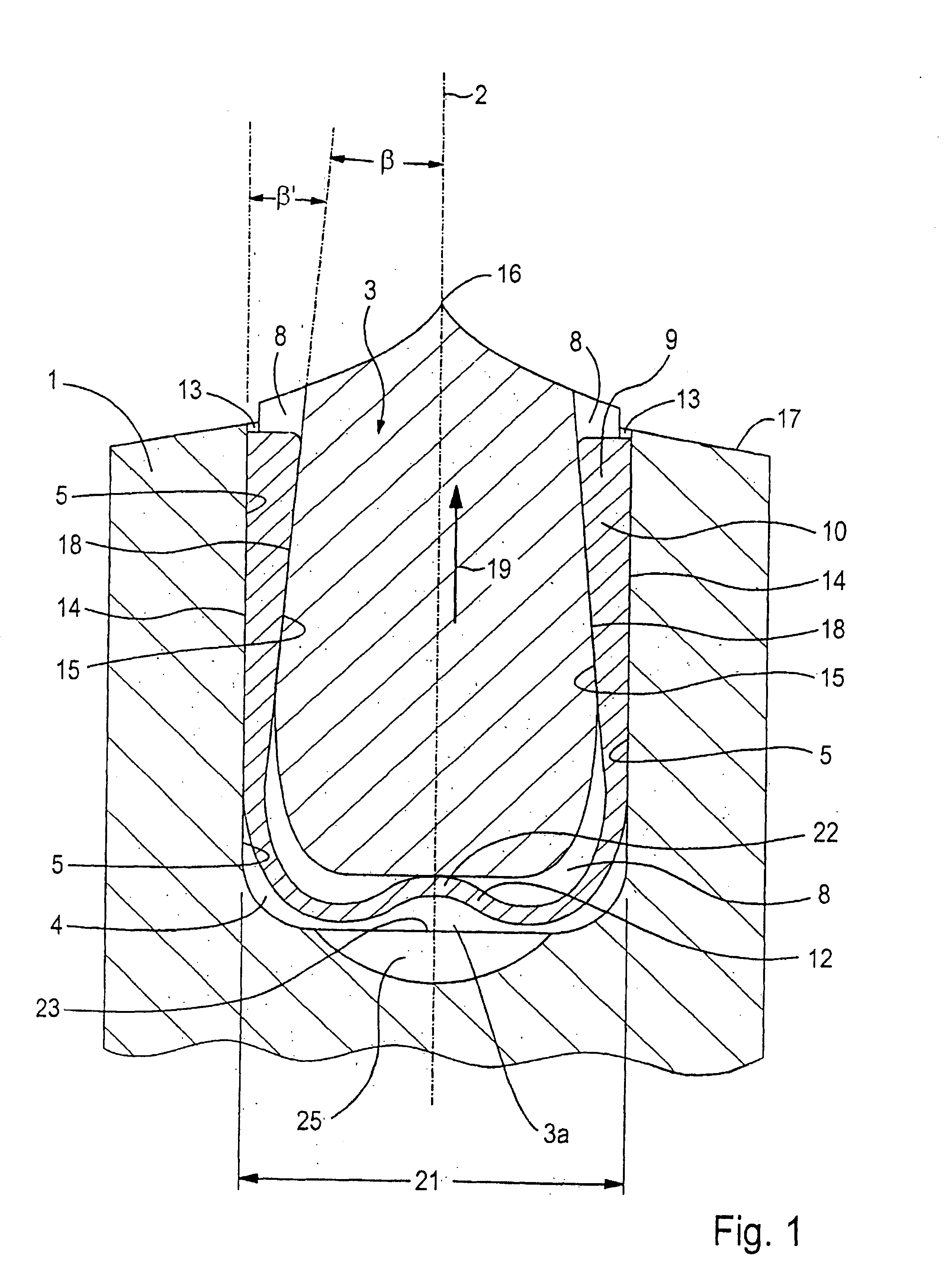 Twist drill for drilling, a drill with a cutting insert, and a replaceable cutting insert for a twist drill