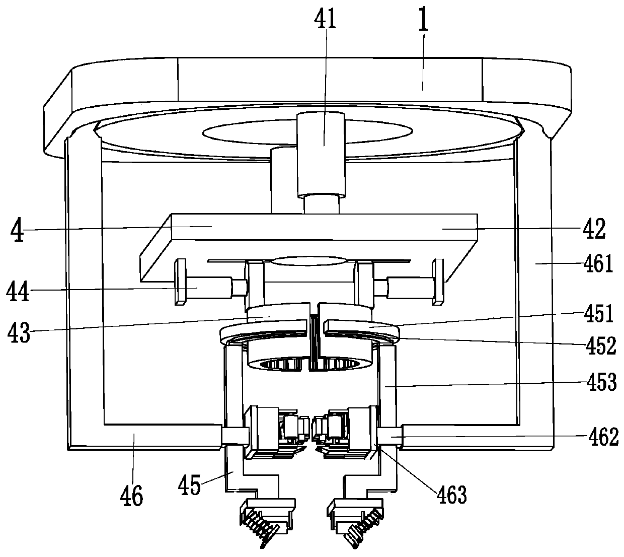 Soil pH detecting device