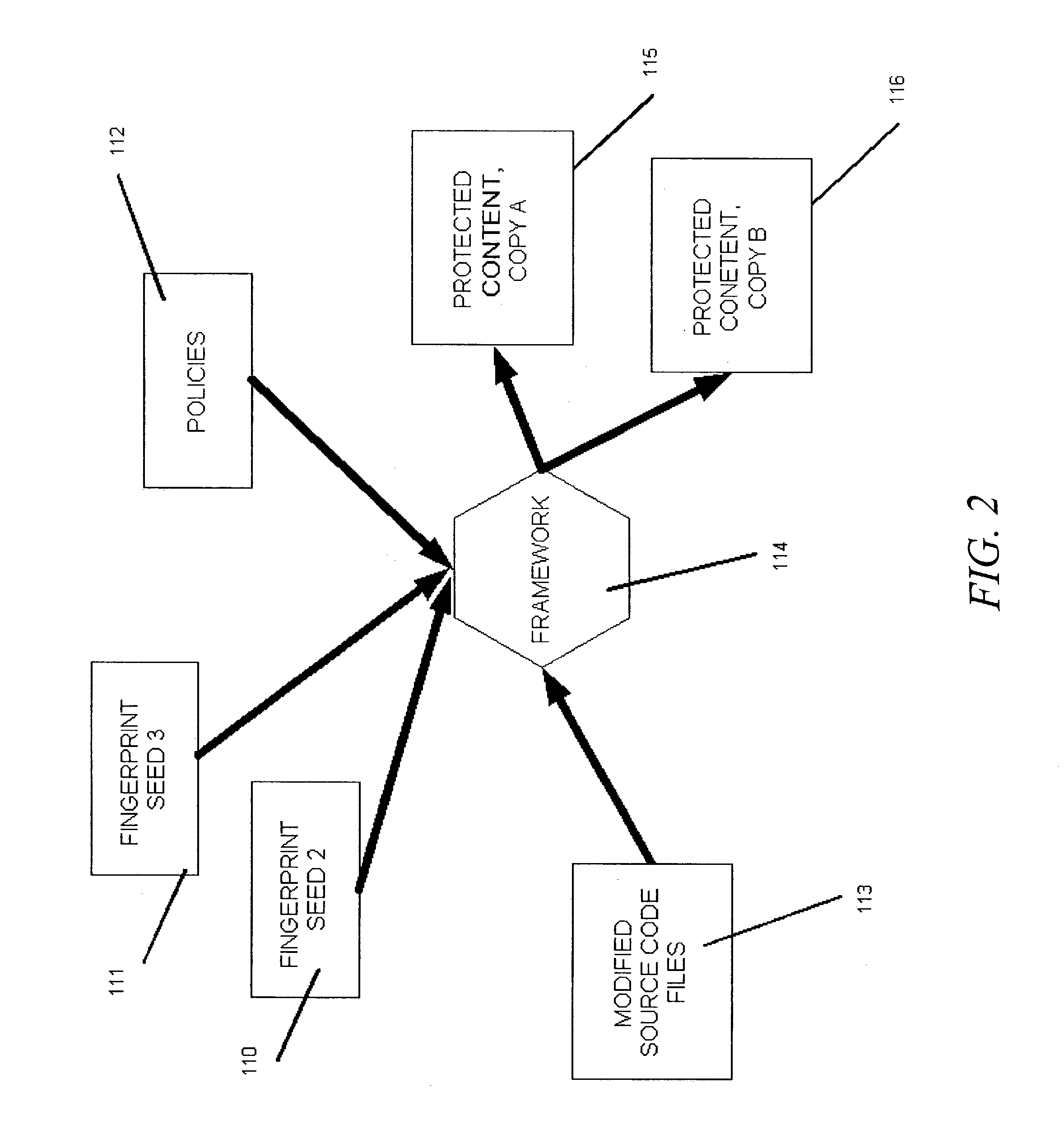 Security framework for protecting rights in computer software