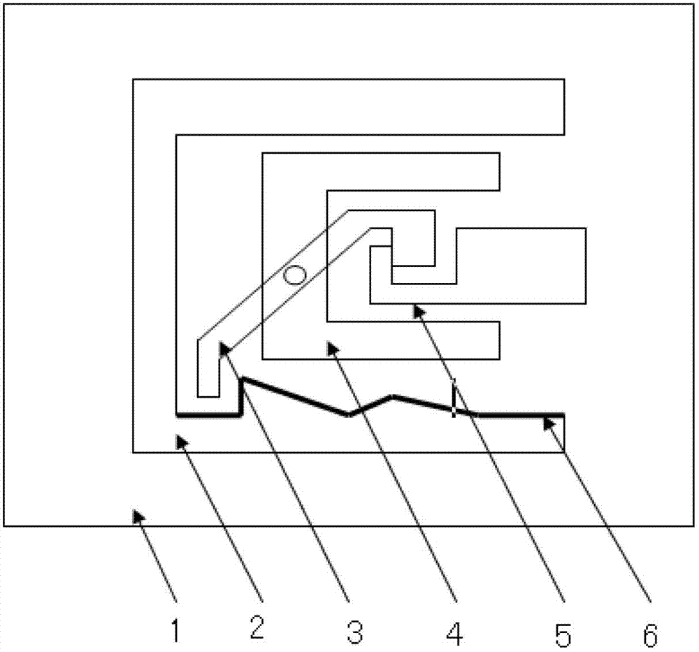 Operation method and device of combined push-push switch