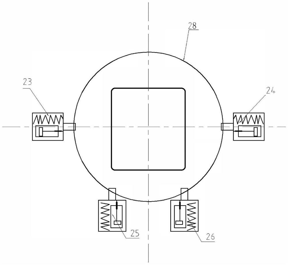 High-integration-level high-speed wind generating set