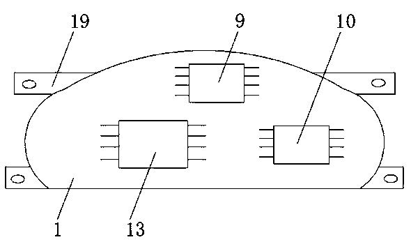 Multifunctional intelligent electric vehicle instrument