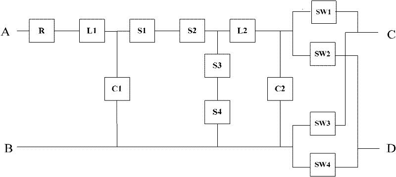 Dynamic voltage compensation device based on AC/AC converter