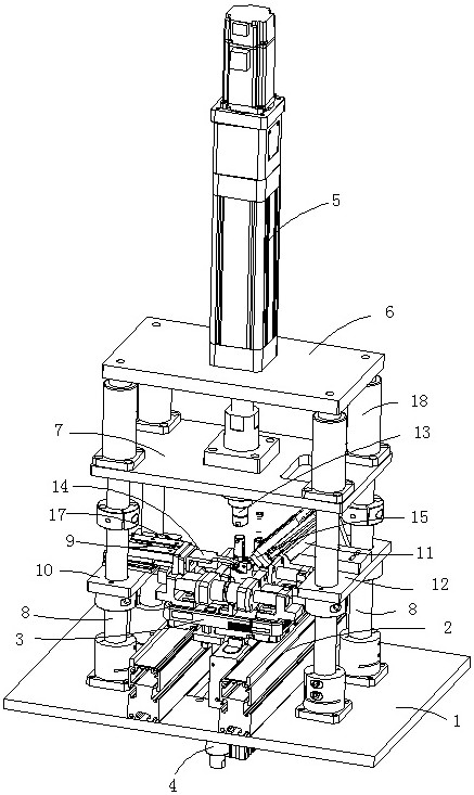 Automobile tensioner assembly performance testing mechanism and working method thereof