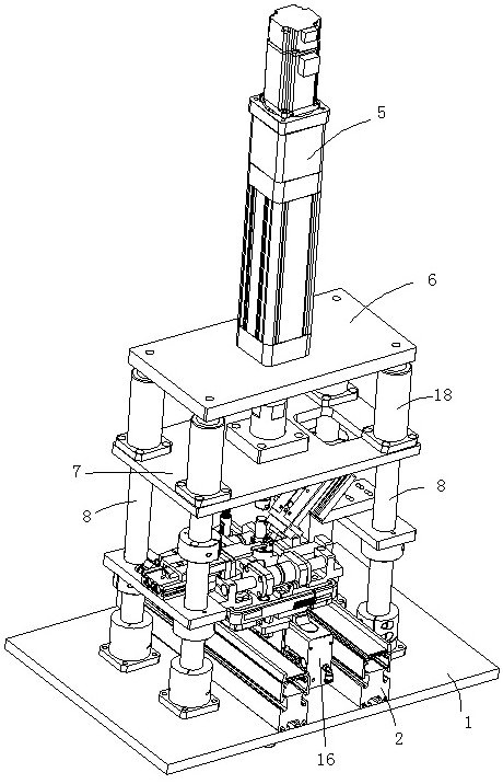 Automobile tensioner assembly performance testing mechanism and working method thereof