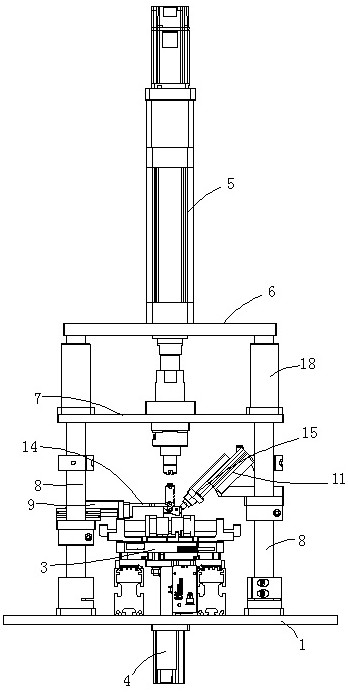 Automobile tensioner assembly performance testing mechanism and working method thereof