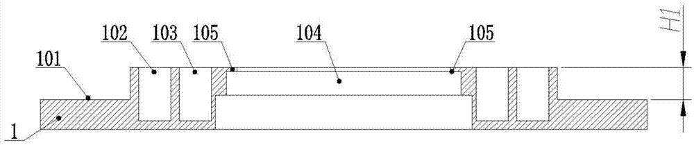 Stable phase center measurement antenna