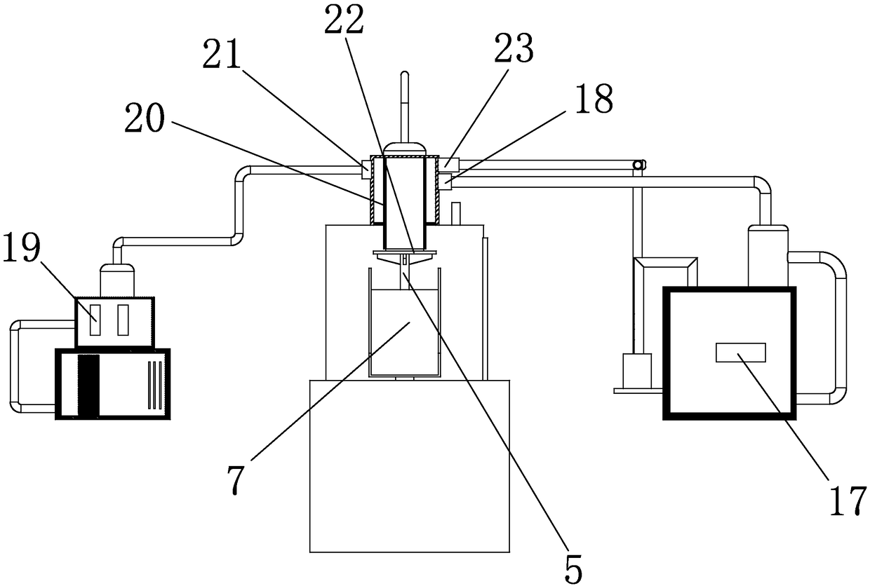 Crystallization device for seawater desalination