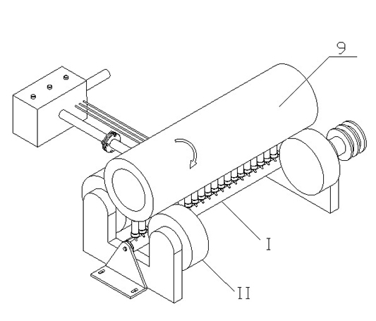 Intelligent heating system for centrifugally casting ultra-long thin-walled slim tubes